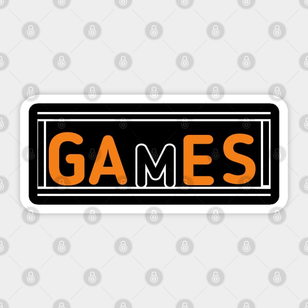 Gamer Gifts Video Game Merchandise Gaming Funny Full Sticker by Blue Diamond Store